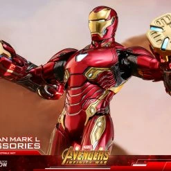 Maybang's Collectibles Hot Toys Marvel Infinity War Iron Man Mark L Accessories Collectible Set
