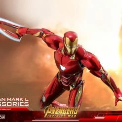 Maybang's Collectibles Hot Toys Marvel Infinity War Iron Man Mark L Accessories Collectible Set