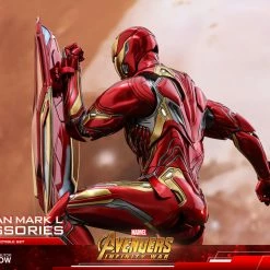 Maybang's Collectibles Hot Toys Marvel Infinity War Iron Man Mark L Accessories Collectible Set