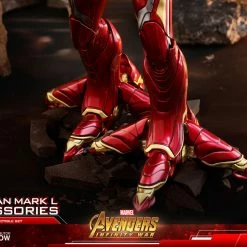 Maybang's Collectibles Hot Toys Marvel Infinity War Iron Man Mark L Accessories Collectible Set