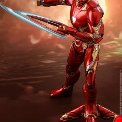 Maybang's Collectibles Hot Toys Marvel Infinity War Iron Man Mark L Accessories Collectible Set