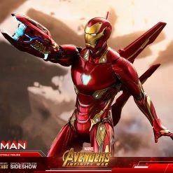Vendor-unknown Hot Toys Marvel Avengers Infinity War Iron Man Mark L 50 Diecast 1/6 Scale Figure