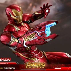 Vendor-unknown Hot Toys Marvel Avengers Infinity War Iron Man Mark L 50 Diecast 1/6 Scale Figure