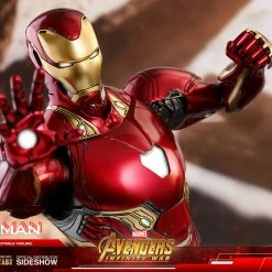 Vendor-unknown Hot Toys Marvel Avengers Infinity War Iron Man Mark L 50 Diecast 1/6 Scale Figure