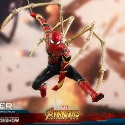 Vendor-unknown Hot Toys Marvel Avengers Infinity War Spider-Man Iron Spider Suit 1/6 Scale 12