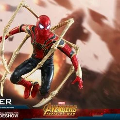 Vendor-unknown Hot Toys Marvel Avengers Infinity War Spider-Man Iron Spider Suit 1/6 Scale 12