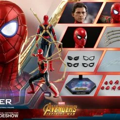 Vendor-unknown Hot Toys Marvel Avengers Infinity War Spider-Man Iron Spider Suit 1/6 Scale 12