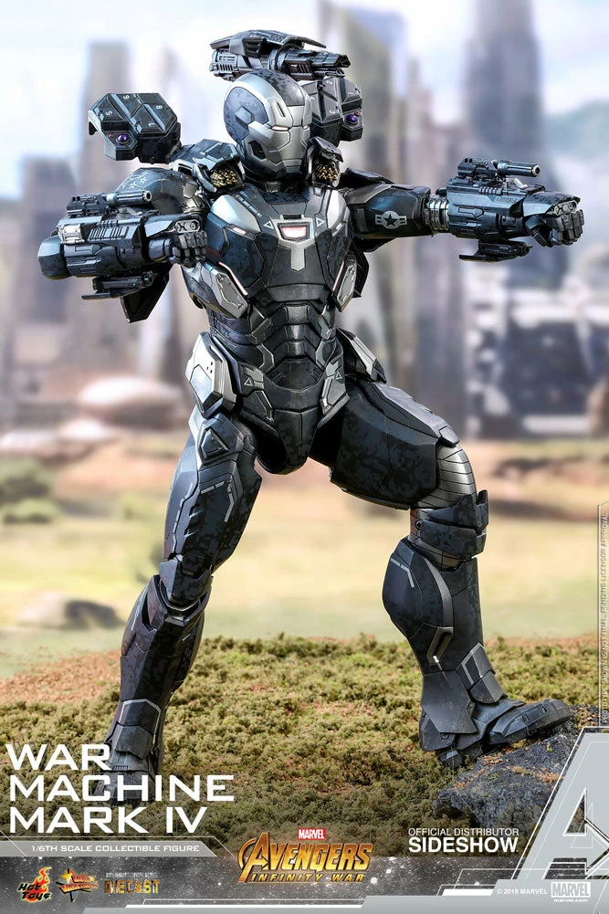 Maybang's Collectibles Hot Toys Marvel Avengers Infinity War War Machine Mark IV Diecast 1/6 Scale Action Figure 2 Maybang's Collectibles Hot Toys Marvel Avengers Infinity War War Machine Mark IV Diecast 1/6 Scale Action Figure