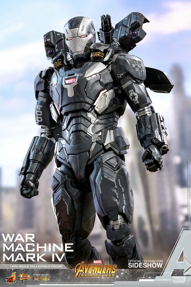 Maybang's Collectibles Hot Toys Marvel Avengers Infinity War War Machine Mark IV Diecast 1/6 Scale Action Figure 6 Maybang's Collectibles Hot Toys Marvel Avengers Infinity War War Machine Mark IV Diecast 1/6 Scale Action Figure