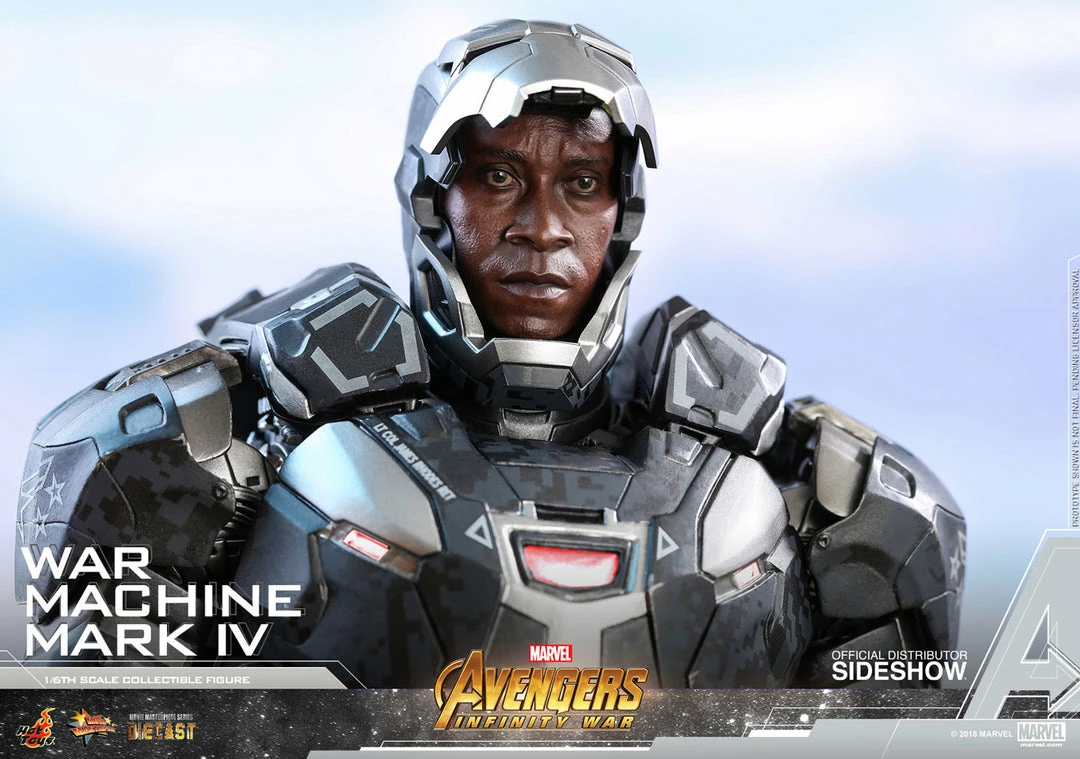 Maybang's Collectibles Hot Toys Marvel Avengers Infinity War War Machine Mark IV Diecast 1/6 Scale Action Figure 18 Maybang's Collectibles Hot Toys Marvel Avengers Infinity War War Machine Mark IV Diecast 1/6 Scale Action Figure