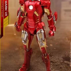 Maybang's Collectibles Hot Toys Marvel The Avengers Iron Man Mark VII Diecast 1/6 Scale Action Figure