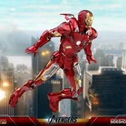 Maybang's Collectibles Hot Toys Marvel The Avengers Iron Man Mark VII Diecast 1/6 Scale Action Figure