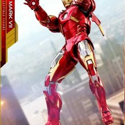 Maybang's Collectibles Hot Toys Marvel The Avengers Iron Man Mark VII Diecast 1/6 Scale Action Figure