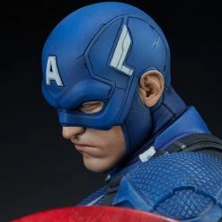 Vendor-unknown Sideshow Marvel Comics Captain America Premium Format Figure Statue