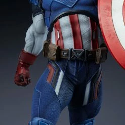 Vendor-unknown Sideshow Marvel Comics Captain America Premium Format Figure Statue