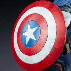Vendor-unknown Sideshow Marvel Comics Captain America Premium Format Figure Statue