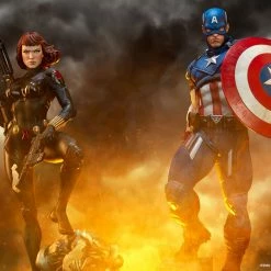 Vendor-unknown Sideshow Marvel Comics Captain America Premium Format Figure Statue