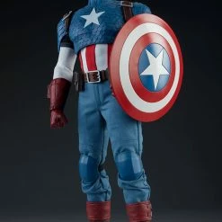 Maybang's Collectibles Sideshow Collectibles Sideshow Marvel Comics Captain America 1/6 Scale 12