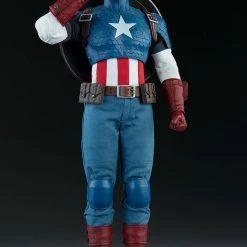 Maybang's Collectibles Sideshow Collectibles Sideshow Marvel Comics Captain America 1/6 Scale 12