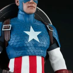 Maybang's Collectibles Sideshow Collectibles Sideshow Marvel Comics Captain America 1/6 Scale 12