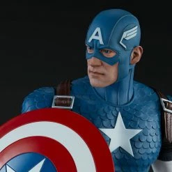 Maybang's Collectibles Sideshow Collectibles Sideshow Marvel Comics Captain America 1/6 Scale 12