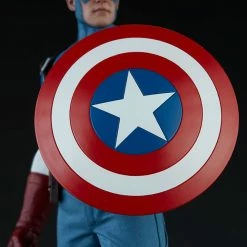 Maybang's Collectibles Sideshow Collectibles Sideshow Marvel Comics Captain America 1/6 Scale 12