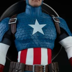 Maybang's Collectibles Sideshow Collectibles Sideshow Marvel Comics Captain America 1/6 Scale 12