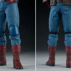 Maybang's Collectibles Sideshow Collectibles Sideshow Marvel Comics Captain America 1/6 Scale 12