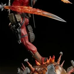 Vendor-unknown Sideshow Marvel Deadpool Heat-Seeker Premium Format Figure Statue Sideshow Collectibles