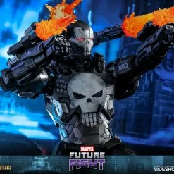 Maybang's Collectibles Hot Toys Marvel Future Fight The Punisher (War Machine Armor) Diecast 1/6 Scale 12