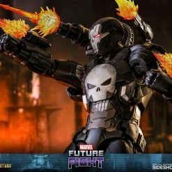 Maybang's Collectibles Hot Toys Marvel Future Fight The Punisher (War Machine Armor) Diecast 1/6 Scale 12