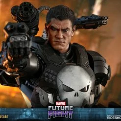 Maybang's Collectibles Hot Toys Marvel Future Fight The Punisher (War Machine Armor) Diecast 1/6 Scale 12
