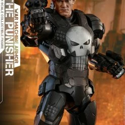 Maybang's Collectibles Hot Toys Marvel Future Fight The Punisher (War Machine Armor) Diecast 1/6 Scale 12