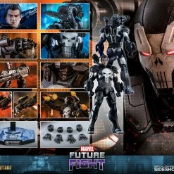 Maybang's Collectibles Hot Toys Marvel Future Fight The Punisher (War Machine Armor) Diecast 1/6 Scale 12
