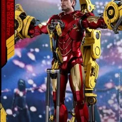 Vendor-unknown Hot Toys Marvel Iron Man 2 Iron Man Mark IV Diecast Figure With Suit-up Gantry 1/6 Scale Figure Set
