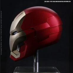 Maybang's Collectibles Dimension Studio Marvel Captain America Civil War Iron Man Mark XLVI 1/1 Scale LED Motorized Helmet Others