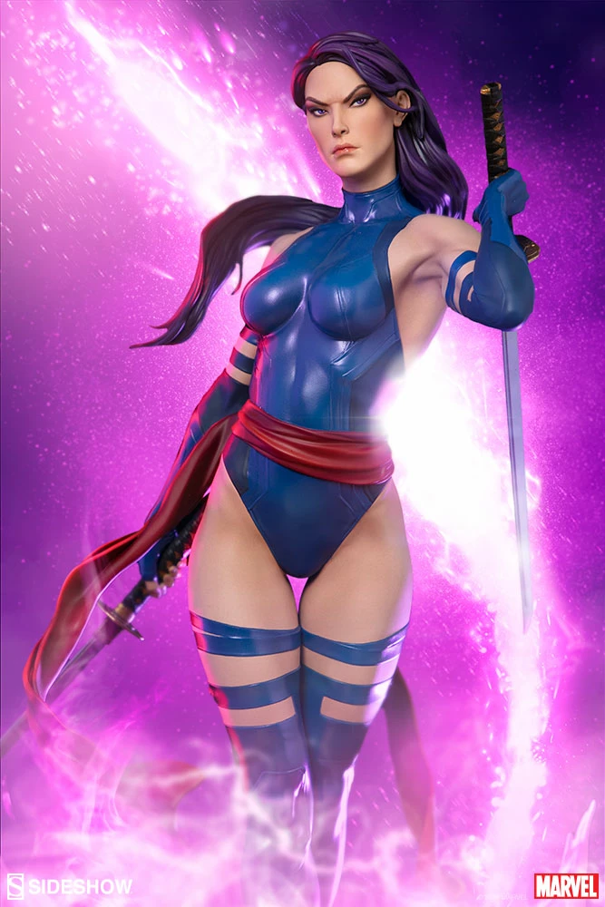 Maybang's Collectibles Sideshow Marvel Comics X-Men Psylocke Premium Format Figure Statue Sideshow Collectibles 1 Maybang's Collectibles Sideshow Marvel Comics X-Men Psylocke Premium Format Figure Statue Sideshow Collectibles