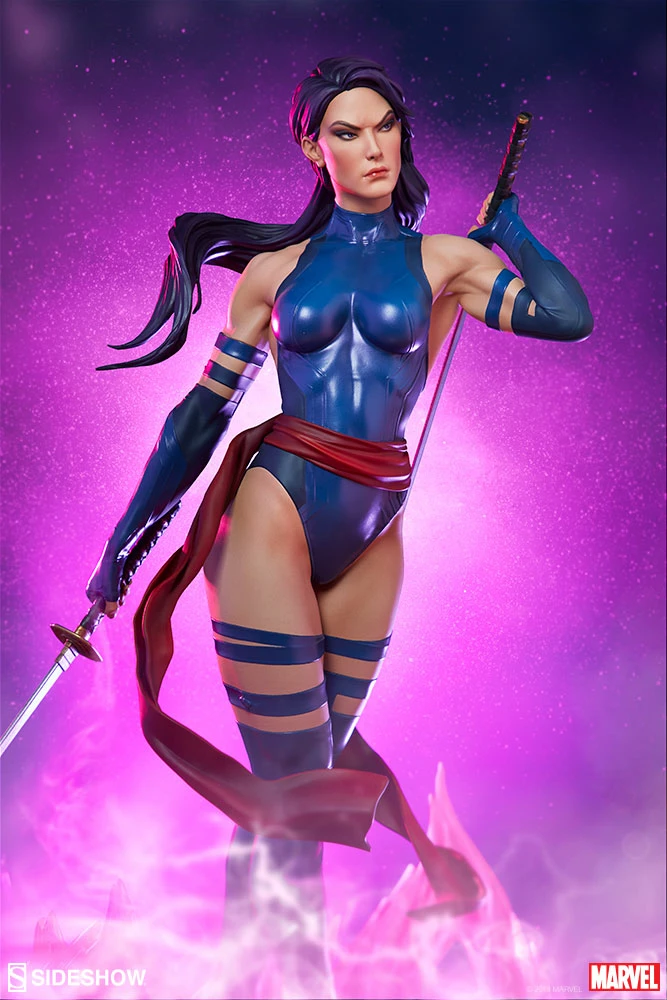 Maybang's Collectibles Sideshow Marvel Comics X-Men Psylocke Premium Format Figure Statue Sideshow Collectibles 2 Maybang's Collectibles Sideshow Marvel Comics X-Men Psylocke Premium Format Figure Statue Sideshow Collectibles