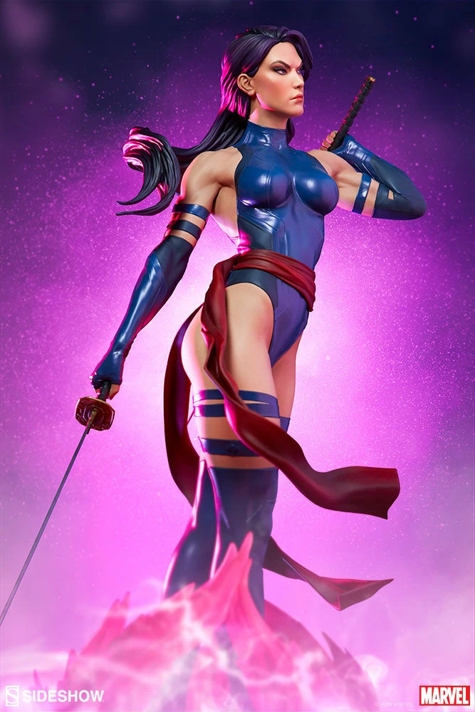 Maybang's Collectibles Sideshow Marvel Comics X-Men Psylocke Premium Format Figure Statue Sideshow Collectibles 3 Maybang's Collectibles Sideshow Marvel Comics X-Men Psylocke Premium Format Figure Statue Sideshow Collectibles