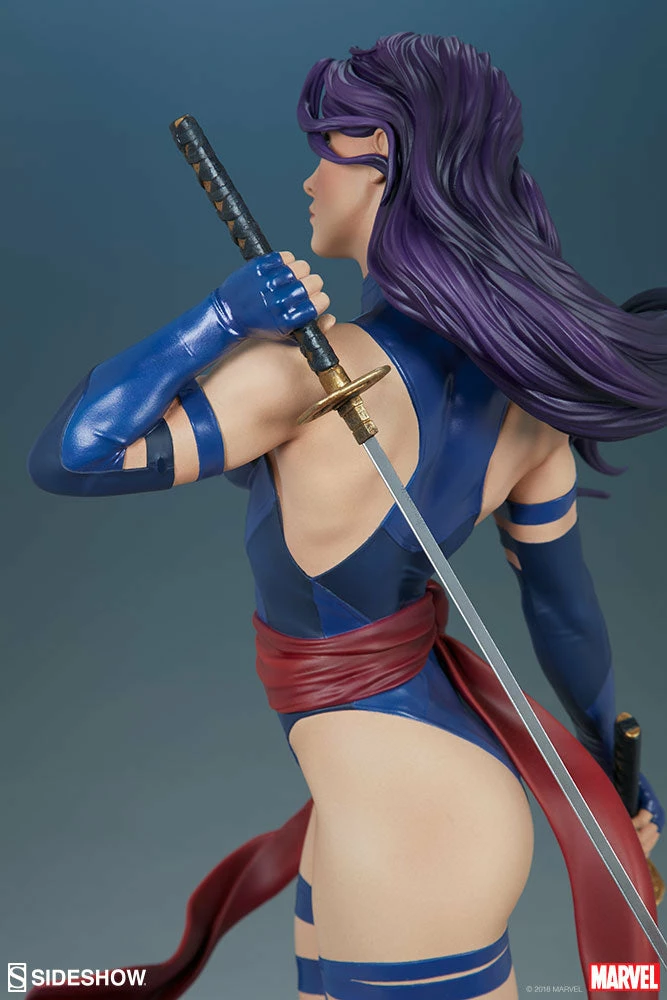 Maybang's Collectibles Sideshow Marvel Comics X-Men Psylocke Premium Format Figure Statue Sideshow Collectibles 15 Maybang's Collectibles Sideshow Marvel Comics X-Men Psylocke Premium Format Figure Statue Sideshow Collectibles