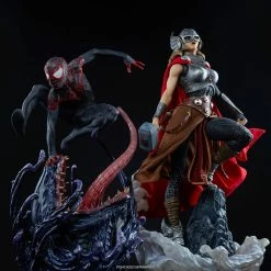 Vendor-unknown Sideshow Marvel Spider-Man Miles Morales Premium Format Figure Statue Sideshow Collectibles