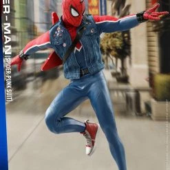 Maybang's Collectibles Hot Toys Marvel's Spider-Man VGM32 Spider-Man (Spider-Punk Suit) 1/6 Scale 12" Action Figure 28 Maybang's Collectibles Hot Toys Marvel's Spider-Man VGM32 Spider-Man (Spider-Punk Suit) 1/6 Scale 12