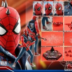 Maybang's Collectibles Hot Toys Marvel's Spider-Man VGM32 Spider-Man (Spider-Punk Suit) 1/6 Scale 12" Action Figure 41 Maybang's Collectibles Hot Toys Marvel's Spider-Man VGM32 Spider-Man (Spider-Punk Suit) 1/6 Scale 12