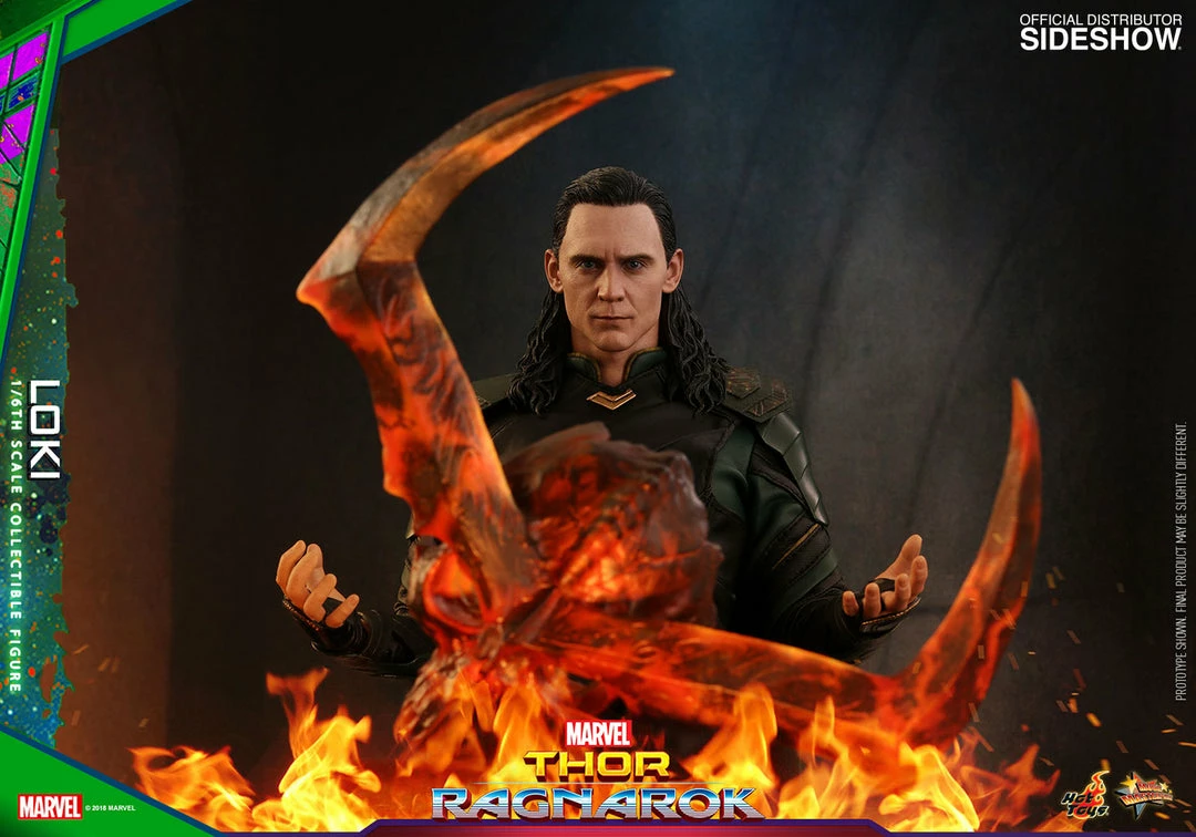 Vendor-unknown Hot Toys Marvel Thor: Ragnarok Loki 1/6 Scale 12" Action Figure 16 Vendor-unknown Hot Toys Marvel Thor: Ragnarok Loki 1/6 Scale 12" Action Figure