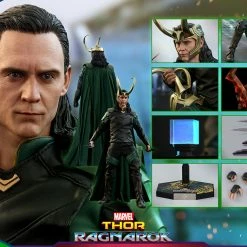 Vendor-unknown Hot Toys Marvel Thor: Ragnarok Loki 1/6 Scale 12" Action Figure 49 Vendor-unknown Hot Toys Marvel Thor: Ragnarok Loki 1/6 Scale 12