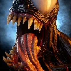 Maybang's Collectibles Sideshow Marvel Comics Venom Life Size Bust Statue Sideshow Collectibles