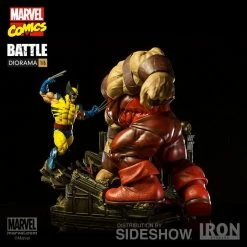 Vendor-unknown Iron Studios Marvel Comics X-Men Wolverine Vs Juggernaut 1/6 Scale Battle Diorama Statue