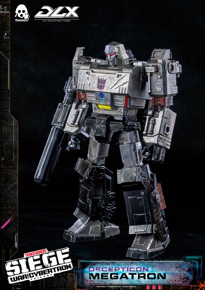 Vendor-unknown Threezero Transformers War For Cybertron Trilogy Megatron DLX Collectible Figure 2 Vendor-unknown Threezero Transformers War For Cybertron Trilogy Megatron DLX Collectible Figure