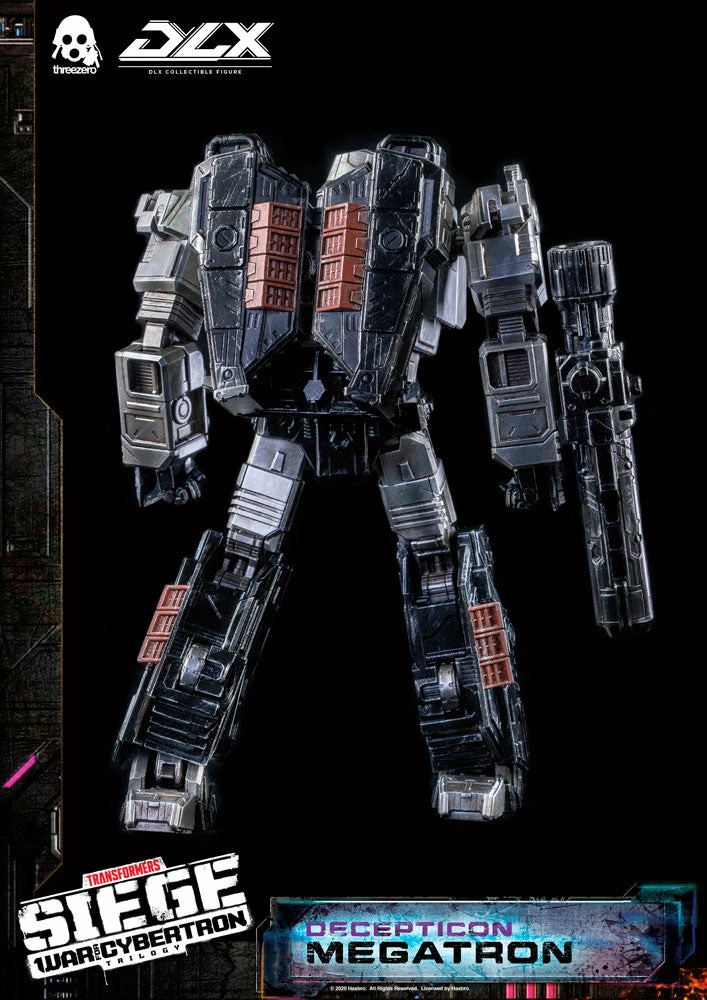 Vendor-unknown Threezero Transformers War For Cybertron Trilogy Megatron DLX Collectible Figure 4 Vendor-unknown Threezero Transformers War For Cybertron Trilogy Megatron DLX Collectible Figure