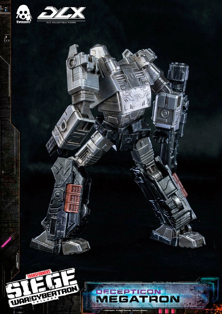 Vendor-unknown Threezero Transformers War For Cybertron Trilogy Megatron DLX Collectible Figure 5 Vendor-unknown Threezero Transformers War For Cybertron Trilogy Megatron DLX Collectible Figure
